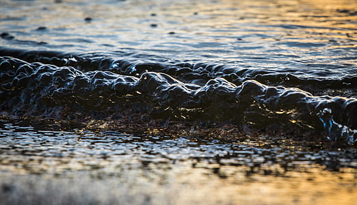 cold, sea, landscape, sunset thumbnail
