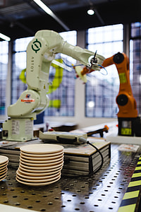 Robots on an exhibition thumbnail