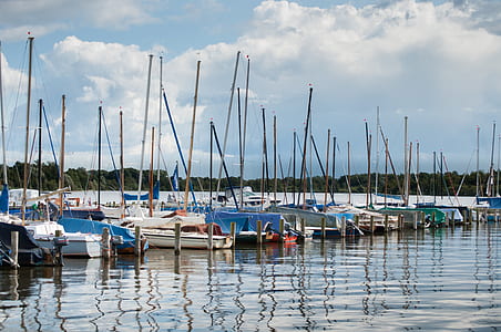 boats, sailboats, harbor, harbour thumbnail