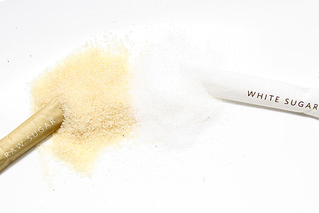 white sugar and raw sugar powders with packs thumbnail