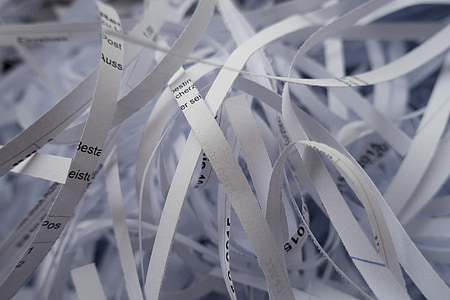 white paper scraps thumbnail