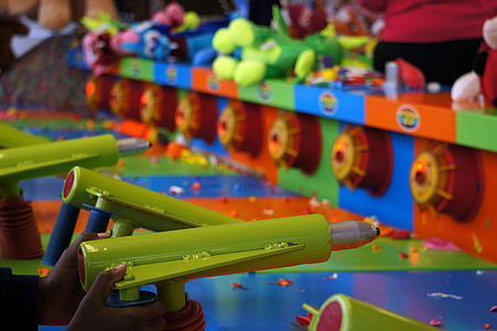green and white rocker toy thumbnail