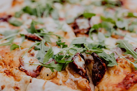 Eating delicious pizza in a cozy restaurant thumbnail