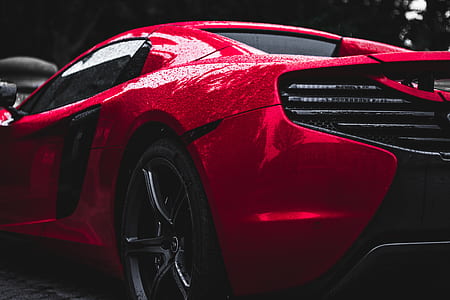 red McLaren MP4-12C coupe thumbnail