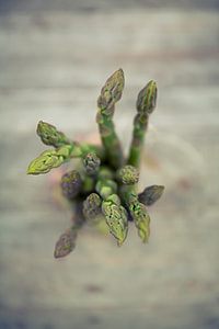 Fresh asparagus close up thumbnail