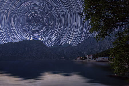 time laps photography of stars thumbnail