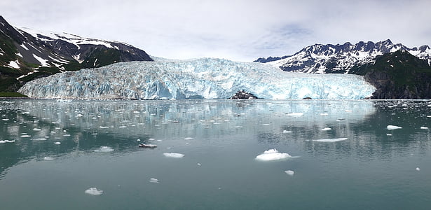 glacier mountain at day time thumbnail