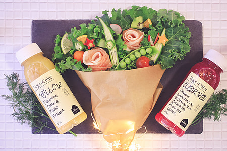 slice vegetable bouquet thumbnail