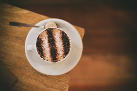 Close-up Photography of Cup of Cappuccino thumbnail