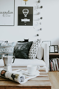Contemporary black-and-white home decor thumbnail