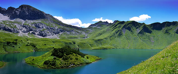 green mountain and lake thumbnail