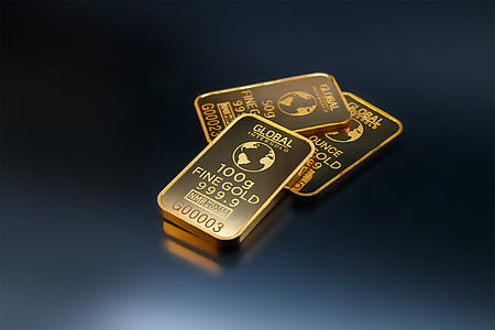 three Global Fine gold bars thumbnail