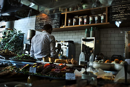 person preparing espresso drink thumbnail