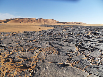 brown desert under blue sky during daytime thumbnail