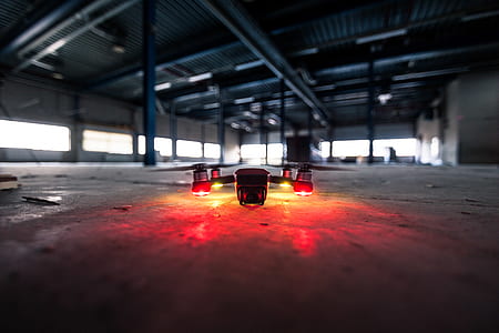 quadcopter inside the building thumbnail