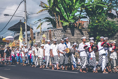 People Lining Up on the Streets thumbnail
