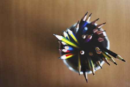 Photo of Pencils in White Organizer thumbnail