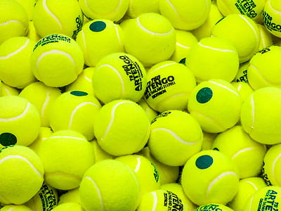yellow Artengo tennis ball lot thumbnail