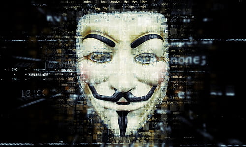 photo Guy Fawkes mask logo thumbnail