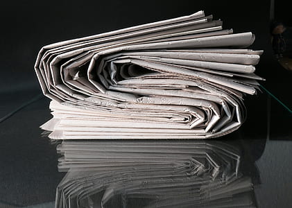 folded gray paper thumbnail