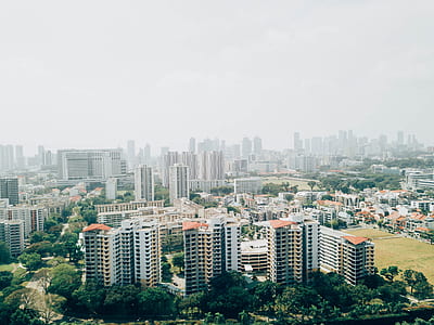 city buildings during daytime in aerial view photography thumbnail
