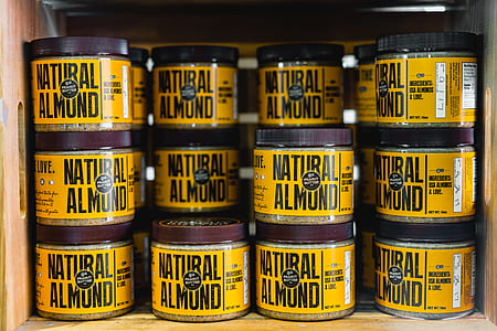 Natural Almond bottles in box thumbnail