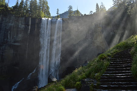 waterfalls during daytime thumbnail