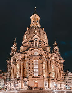 Brown Cathedral at Night thumbnail