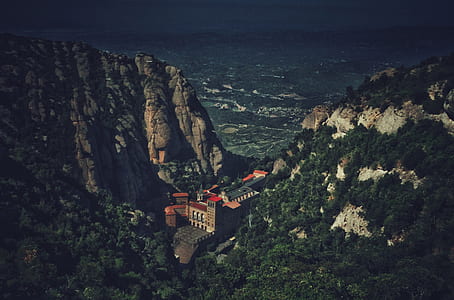 aerial photography of castle thumbnail