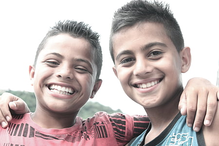 two smiling boys thumbnail