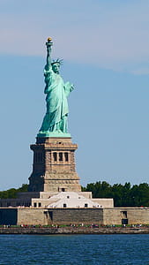 Statue of Liberty in New York Harbor. thumbnail