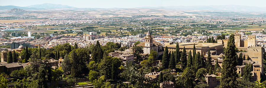 aerial view of town thumbnail