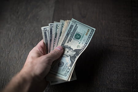 Handful Of Cash Photo thumbnail