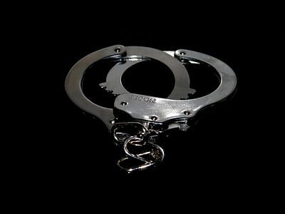 locked gray handcuffs thumbnail