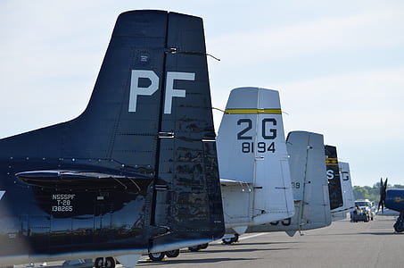 black and grey airplanes thumbnail
