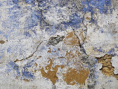 blue, white, and brown wall paint thumbnail