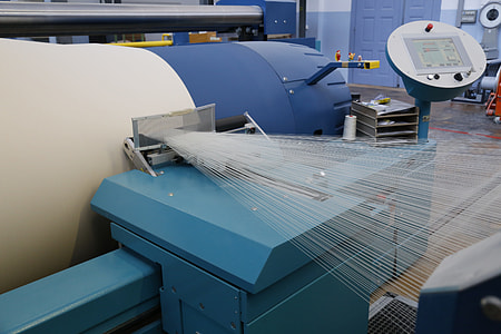 blue and white metal corded industrial machine thumbnail