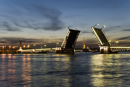 bridge during night thumbnail