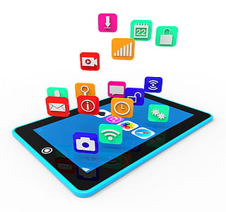 Social Media Phone Representing Computer Forums And Application thumbnail