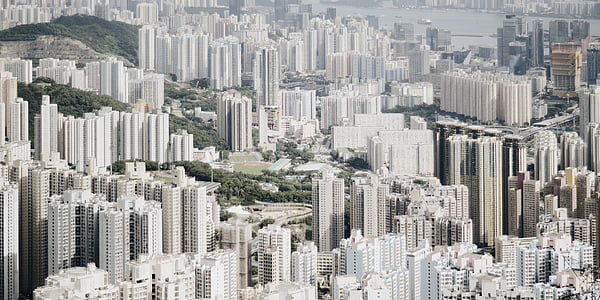 aerial photography of buildings thumbnail