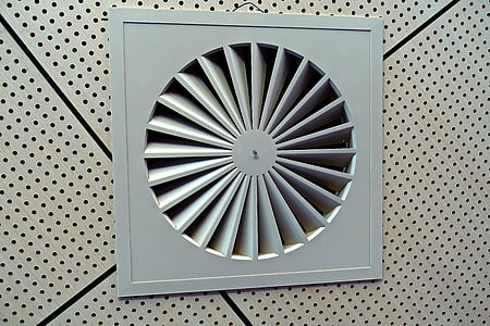 square white metal ceiling vent thumbnail
