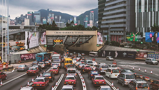 assorted cars during daytime thumbnail