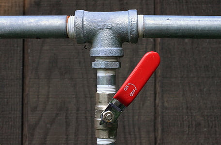 gray metal water valve on thumbnail