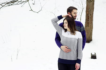 cold, snow, fashion, man thumbnail