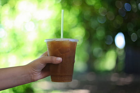 cup, hand, drink, tea thumbnail