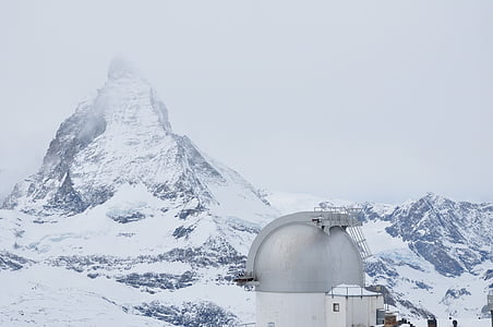 mountain covered by snow thumbnail