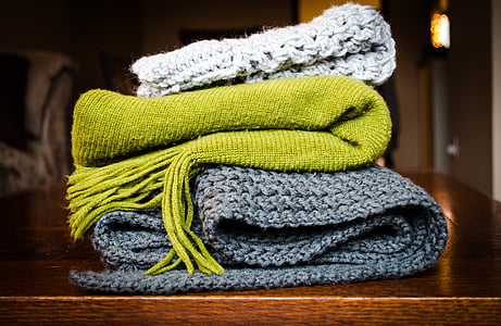 green and gray textiles thumbnail