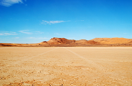dessert field during daytime thumbnail
