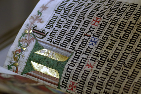 old text printed book thumbnail