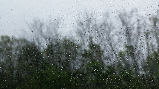 clear glass window with moist thumbnail